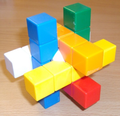 3x3x3 Bâtonnets (Column Cube) : C'est en fait un extended edges only.